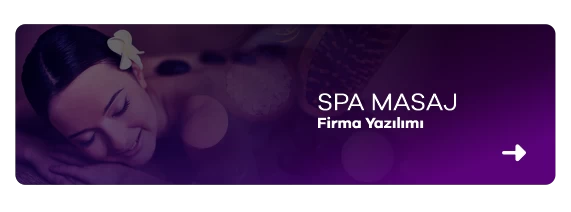 SPA MASAJ FİRMA YAZILIMI
